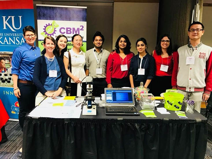 A few members of the Soper Research Group, from left: Dr. Bethany Gross, Lindsey Roe, Eva Mohr, Wenting Hu, Uditha Athapattu, Charuni Amarasekara, Swarnagowri Vaidyanathan, Jenny Conner, and Dr. Cong Kong.