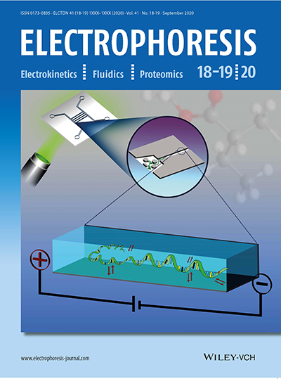 Book Cover "Electrophoresis"
